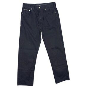 Hugo Boss Alabama Cotton Chinos Mens Canvas Pants Navy Blue 30x31